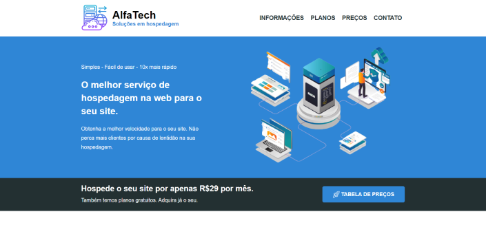 alpha tech hospedagem